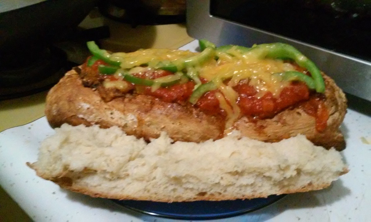 Aubergine Sandwich