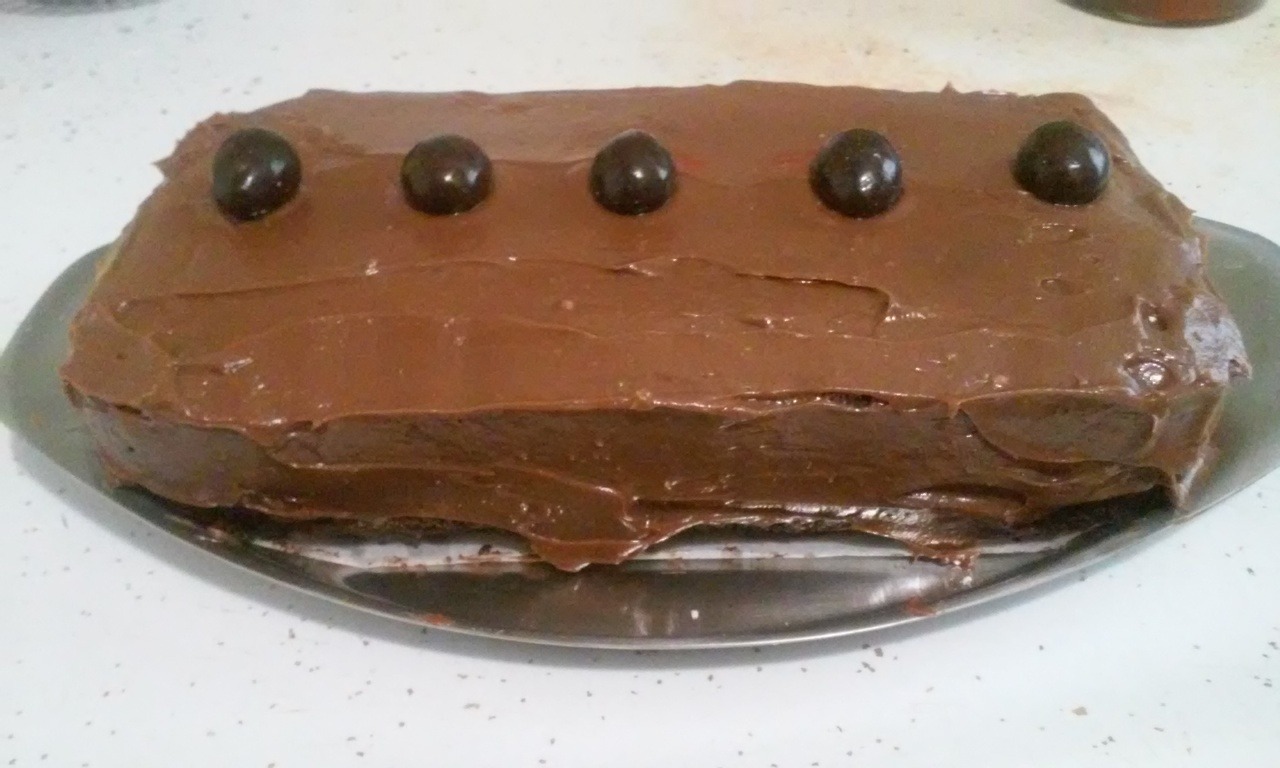Triple-Chocolate Cake