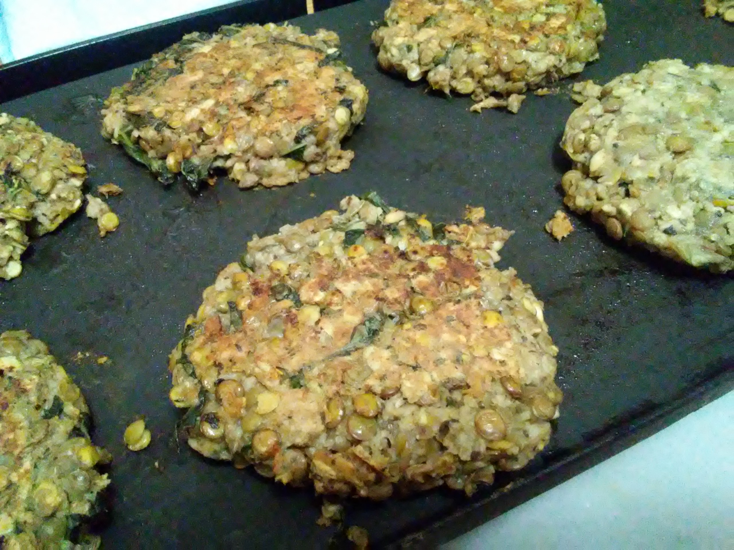 Lentil Burgers of Not What I Meant